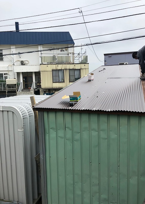 札幌市,手稲区で車庫のリフォーム