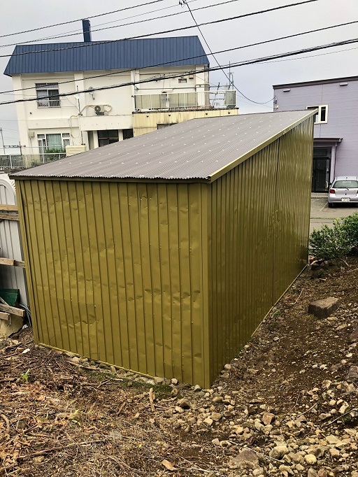 札幌市,手稲区で車庫のリフォーム