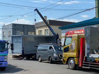 札幌市白石区　ユニットハウス