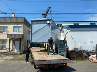 札幌市白石区　ユニットハウス