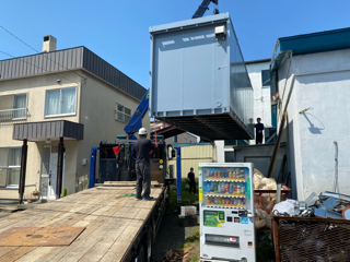 札幌市白石区　ユニットハウス