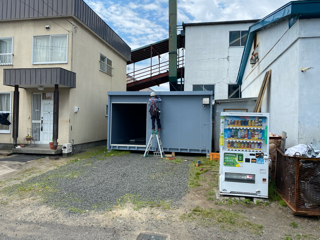 札幌市白石区　ユニットハウス