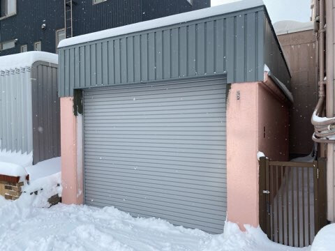 札幌市白石区　ガレージかさ上げ工事