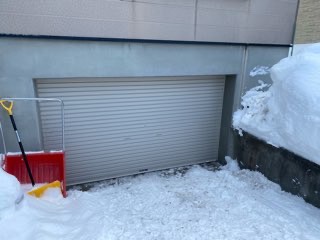 札幌市南区　 シャッター交換工事